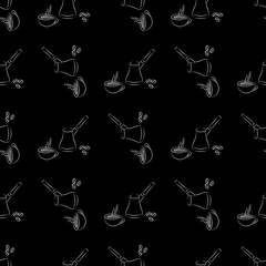 cezve coffee seamless 