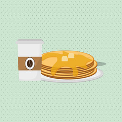 Breakfast icon design