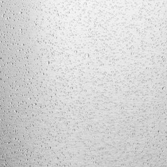 water drop on metal surface