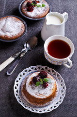 Sweet baked cake