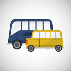 Transportation icon design