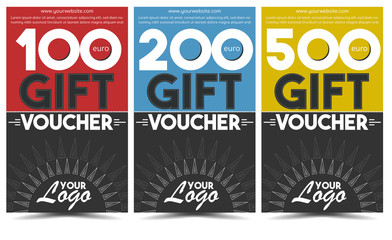 Fototapeta premium Gift Voucher