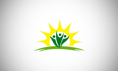  happy people business logo