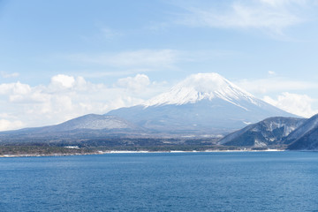 Lake and Mountain Fuji