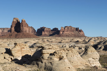 Desierto de rocas coloradas, Utah, USA