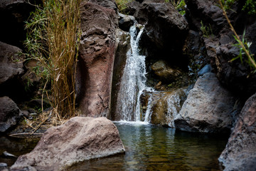 Beautiful Tenerife waterfall - Masca Valley