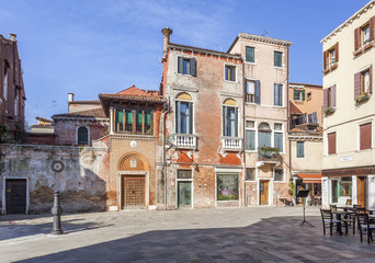 Cityscape of the beautiful city of Venice, Italy