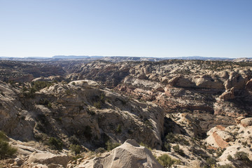 Desierto de rocas coloradas, Utah, USA