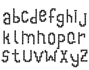 sloppy domino alphabet 2