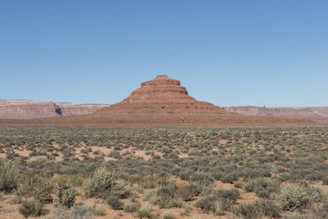 Desierto de rocas coloradas, Utah, USA