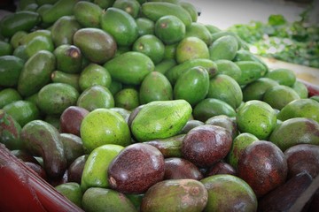 Fresh avocados