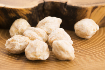 Candlenut or Kukui is a spice especially used in indonesian cook