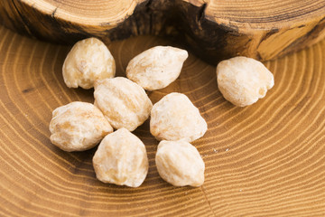 Candlenut or Kukui is a spice especially used in indonesian cook