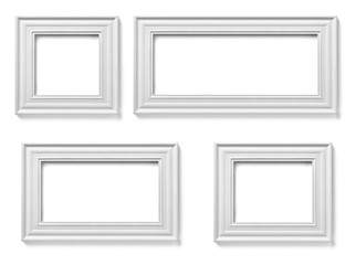 white frame wood background image