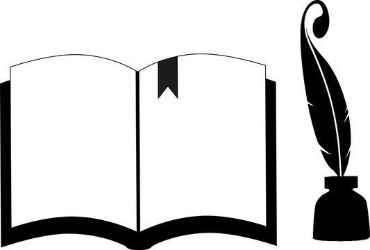 Книга шаблон для вырезания
