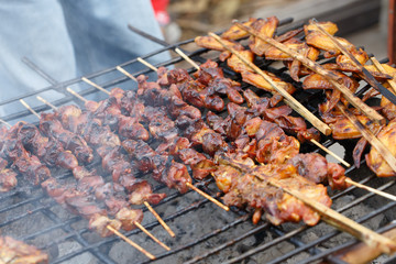 grilled liver