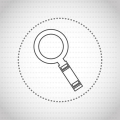 magnifying glass design 