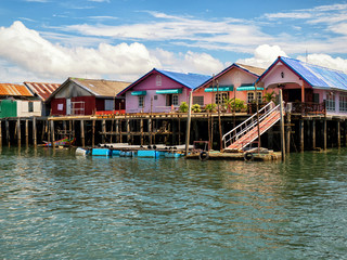 Fototapeta na wymiar Ko Panyi, fishing village in Phang Nga Province