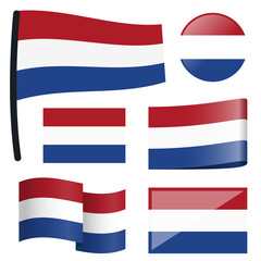 collection flags Netherlands