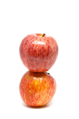 Apple white background.
