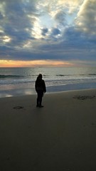 Naklejka premium ammirare l'orizzonte