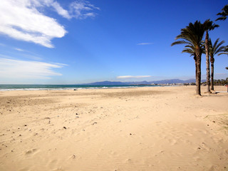 views of the sea from the shore