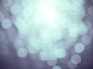 Fototapeta premium Blue Bokeh background from the ripple of water