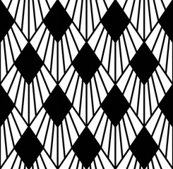 Vector modern seamless geometry pattern triangle, black and white abstract geometric background, pillow print, monochrome retro texture, hipster fashion design