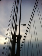 Obraz premium Washington Heights Bridge in New York City