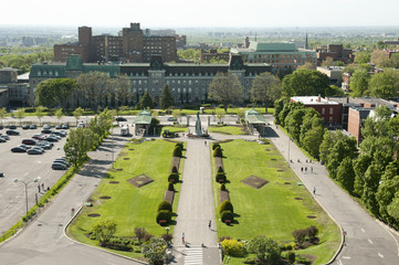 Entrance to St Joseph Oratory - Montreal - Canada