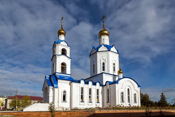 Church Intercession of Holy Virgin. Hlevnoe. Russia