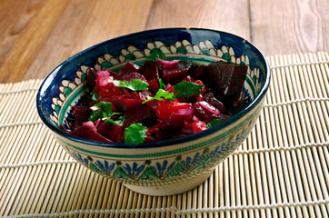 Moroccan beet salad