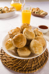 Empada Brazilian snack. pie with chicken
