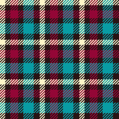 Seamless tartan vector pattern