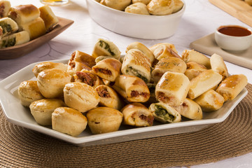 Mixed brazilian snack.