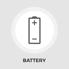 Battery Flat Icon
