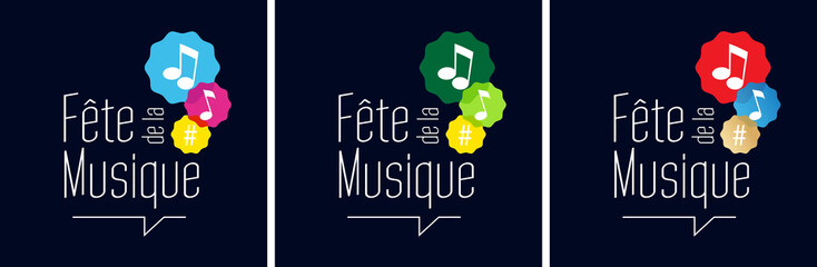 Fototapeta premium Fête de la musique