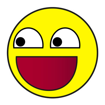 Smiley Lachend