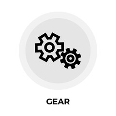 Gear Line Icon