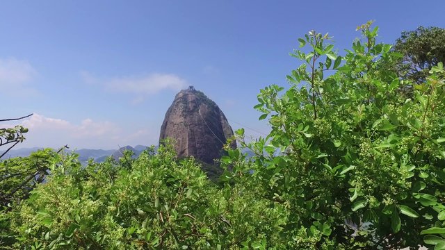 Zuckerhut Rio de Janeiro seitlich 4K