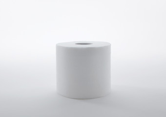 Toilet Paper  on white background 