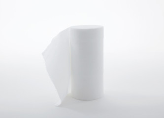 Toilet Paper  on white background 