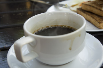 cup of black coffee