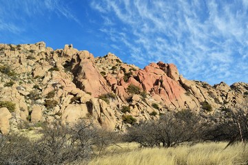Granite Rock Formations in Arizona
