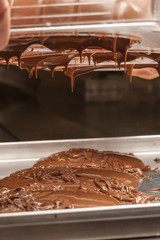 Preparation of traditional Easter chocolate