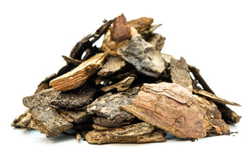 Rindenmulch freigestellt