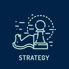 Business strategy concept