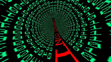 Contact data tunnel