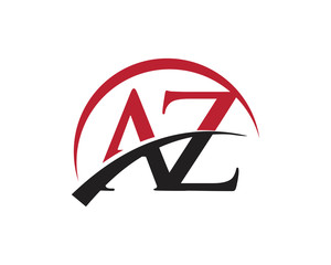 AZ red letter logo swoosh