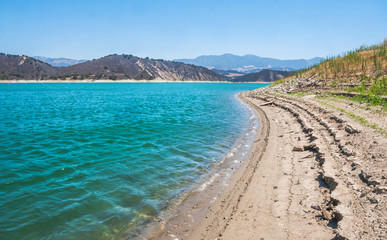 Fototapeta premium lake near santa barbara